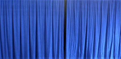 Thoroughly Theatre Royal Blue Canvas Theatre Tabs is commonly used for blue, curtain, tabs