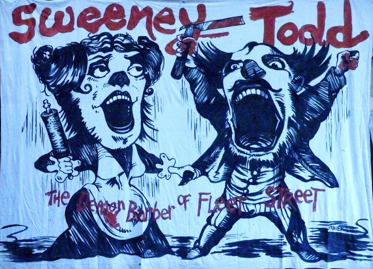 Sweeney Todd Calico Theatre Backcloth | Thoroughly Theatre