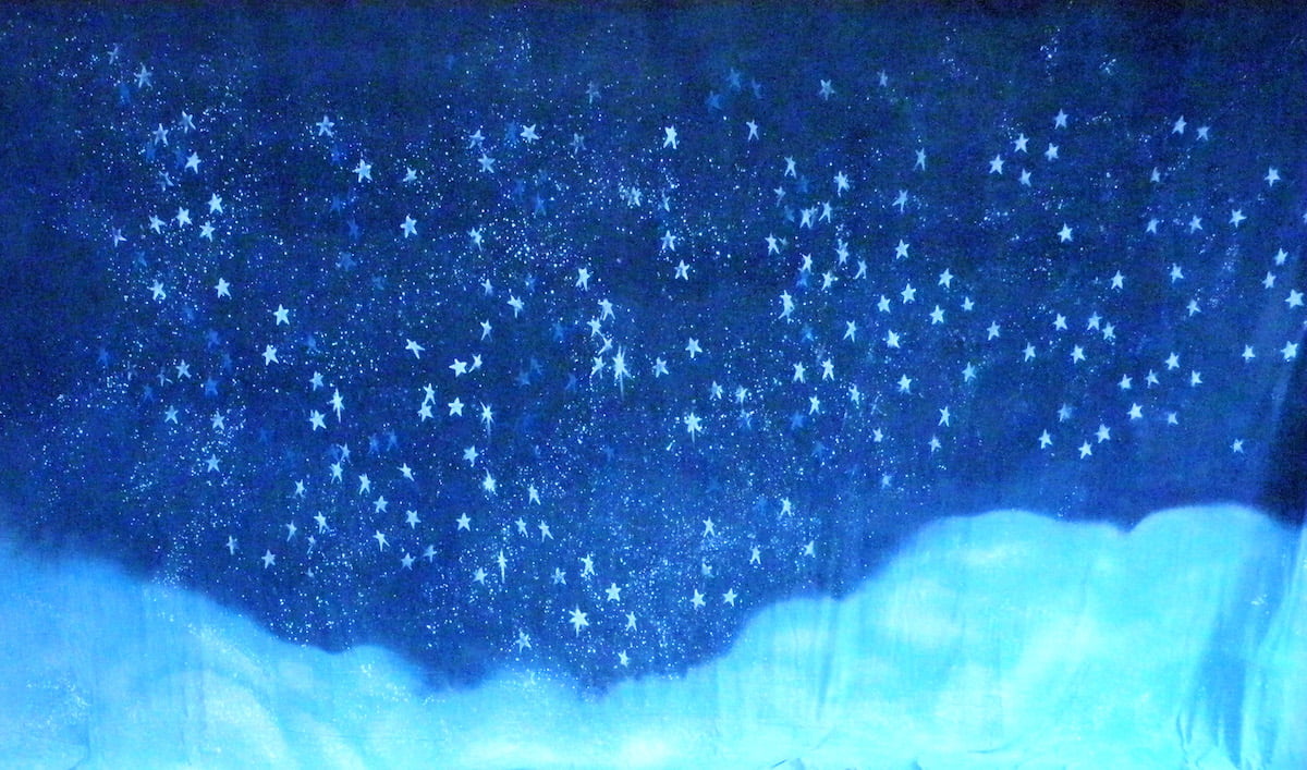 Starry Night Canvas Theatre Backcloth | Thoroughly Theatre