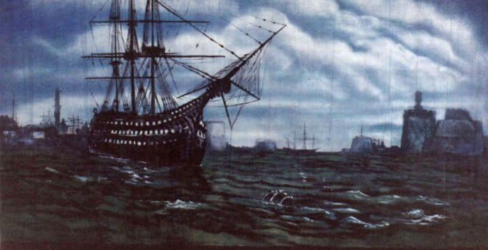 Hms Victory Canvas Theatre Backcloth | Thoroughly Theatre