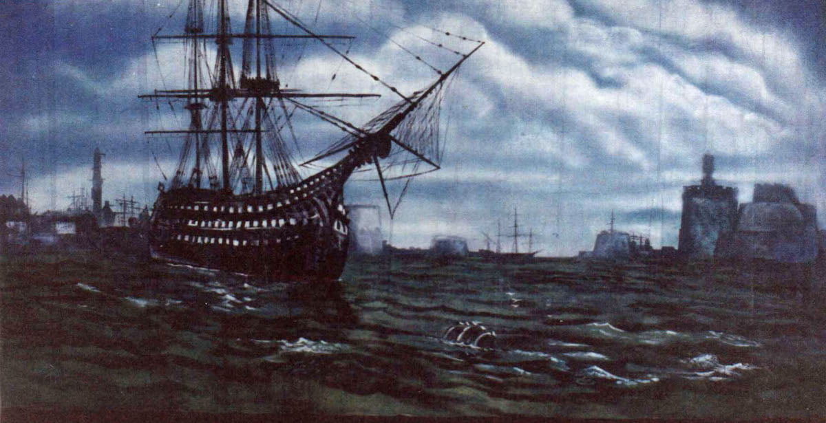Hms Victory Canvas Theatre Backcloth | Thoroughly Theatre