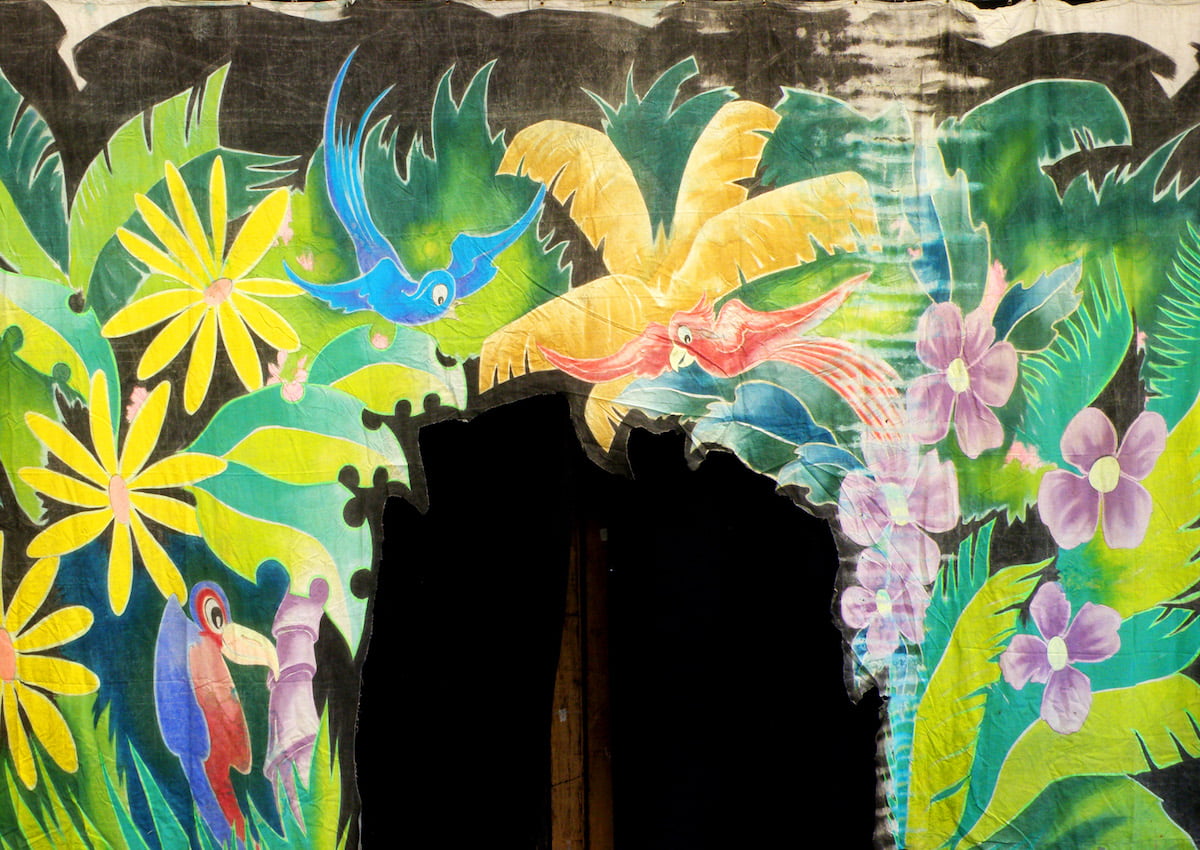 Tropical Cutcloth Canvas Theatre Cutcloth | Thoroughly Theatre