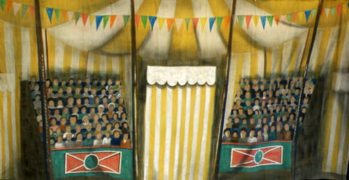 The Circus Calico Theatre Backcloth | Thoroughly Theatre
