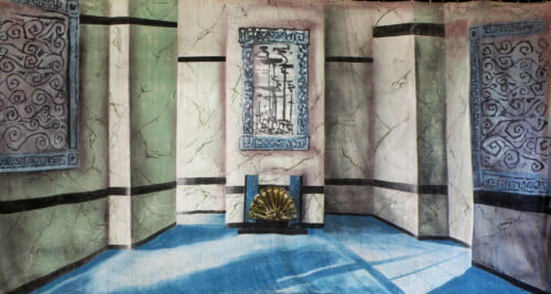 Warbucks Mansion Calico Theatre Backcloth | Thoroughly Theatre