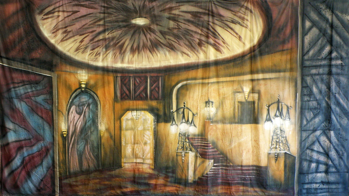 Waldrof Suite Calico Theatre Backcloth | Thoroughly Theatre
