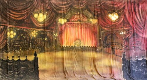 Ballroom Calico Theatre Backcloth | Thoroughly Theatre