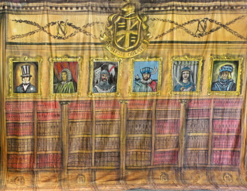 Library Calico Theatre Backcloth | Thoroughly Theatre