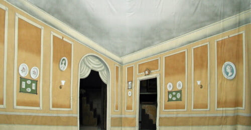 Nursery Calico Theatre Cutcloth | Thoroughly Theatre