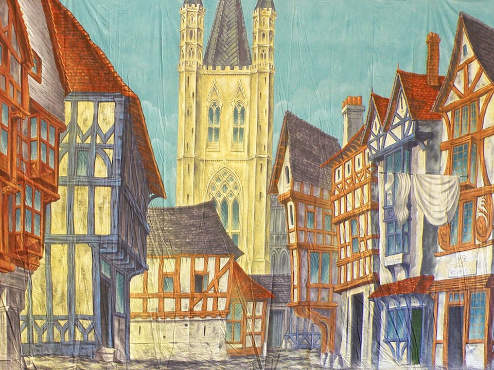 Cheapside Calico Theatre Backcloth | Thoroughly Theatre