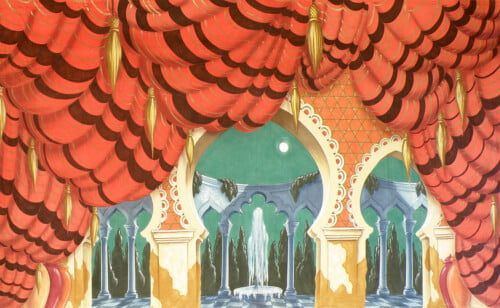 Palace Of Morocco Calico Theatre Backcloth | Thoroughly Theatre