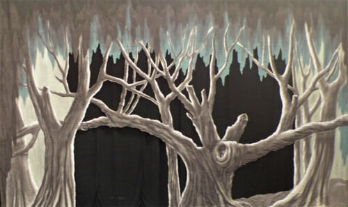 Forest Cut Cloth Canvas Theatre Cutcloth | Thoroughly Theatre
