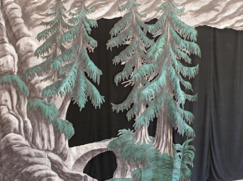 Glen Canvas Theatre Cutcloth | Thoroughly Theatre