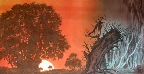 Road To Sherwood Forest Canvas Theatre Backcloth | Thoroughly Theatre