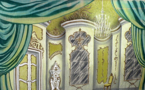 Corridor Calico Theatre Backcloth | Thoroughly Theatre