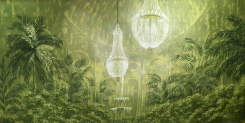 Golden Palace Calico Theatre Backcloth | Thoroughly Theatre