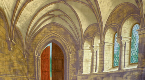 Old School Canvas Theatre Backcloth | Thoroughly Theatre