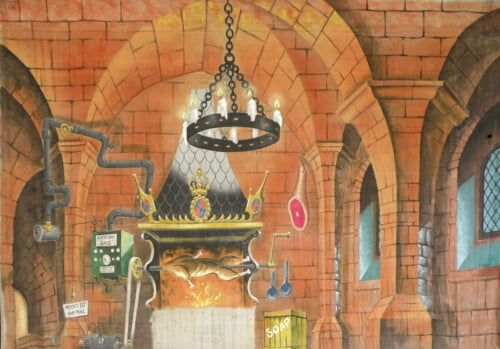 Kitchen Canvas Theatre Backcloth | Thoroughly Theatre