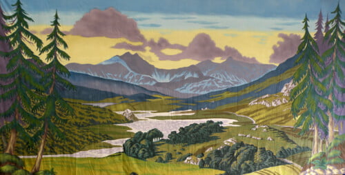 Glan Canvas Theatre Backcloth | Thoroughly Theatre