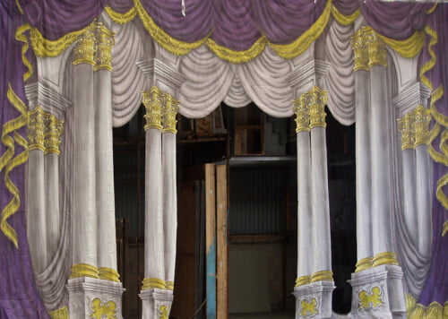Ballroom Canvas Theatre Cutcloth | Thoroughly Theatre