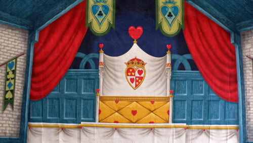 Courtroom Canvas Theatre Backcloth | Thoroughly Theatre