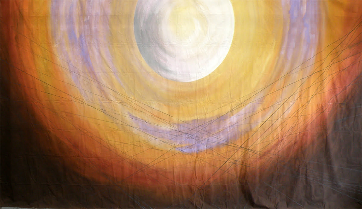 Sun Canvas Theatre Backcloth | Thoroughly Theatre