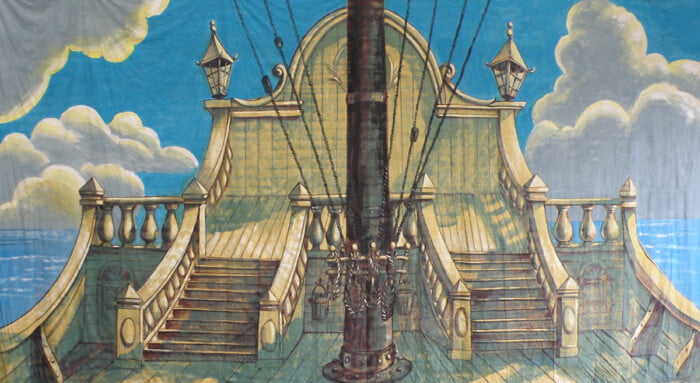 Ship Canvas Theatre Backcloth | Thoroughly Theatre